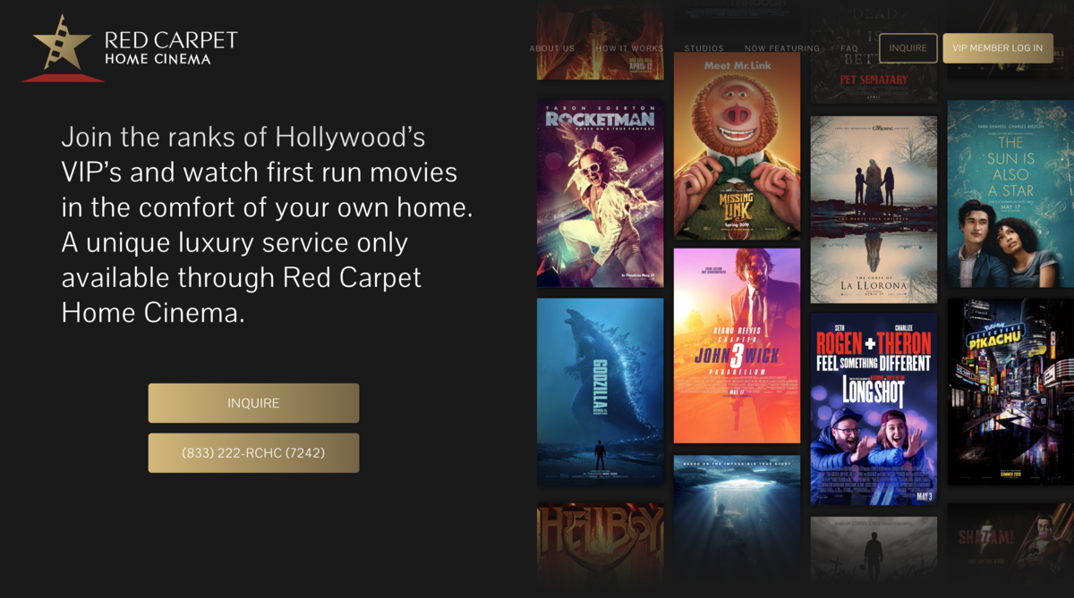 Red Carpet Home Cinema