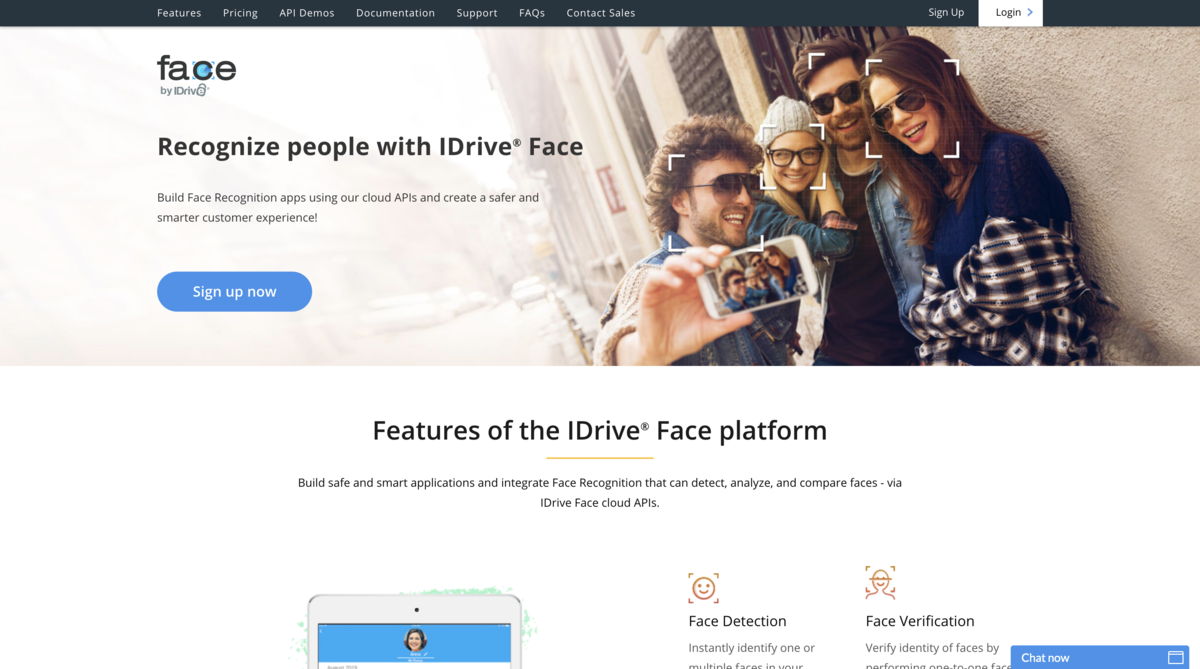 IDrive® Face